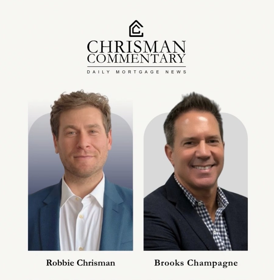 Chrisman Commentary episode graphic featuring Robbie Chrisman and Brooks Champagne
